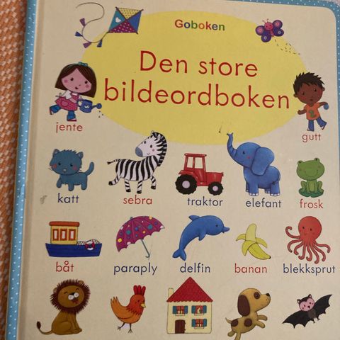 Den store bildeordboken.   Goboken