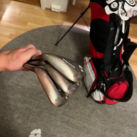 Taylormade wedger, 52, 56 og 60