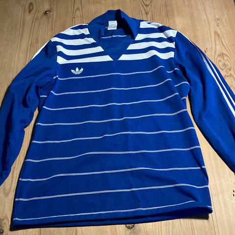 Retro langermet fotballtrøye strl S