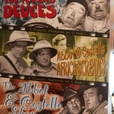 (DVD) Abbot & Costello / Laurel & Hardy (1939/1949)