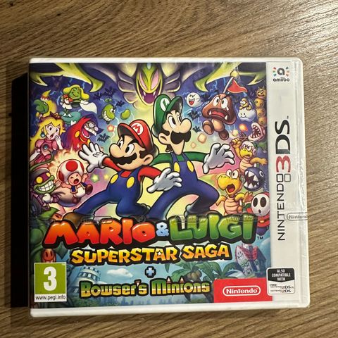 Mario & Luigi: Superstar Saga + Bowser's Minions (Sealed)