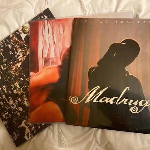 Madrugada og My Midnight Creeps uspilte vinyler