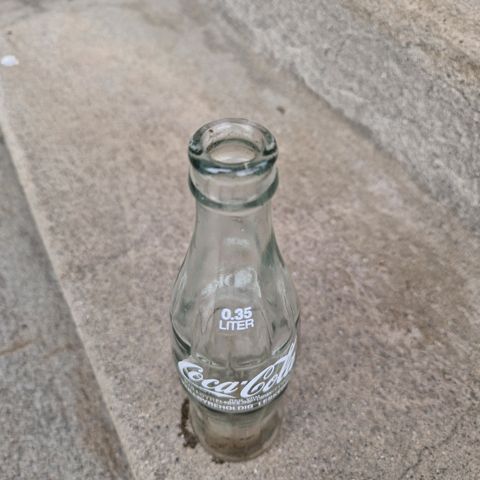 Cola glassflaske 0,35 L ,  Retro