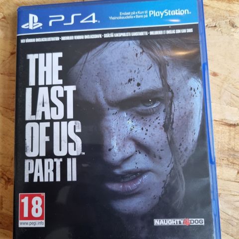 Strøkent PS4 The Last Of Us Part 2