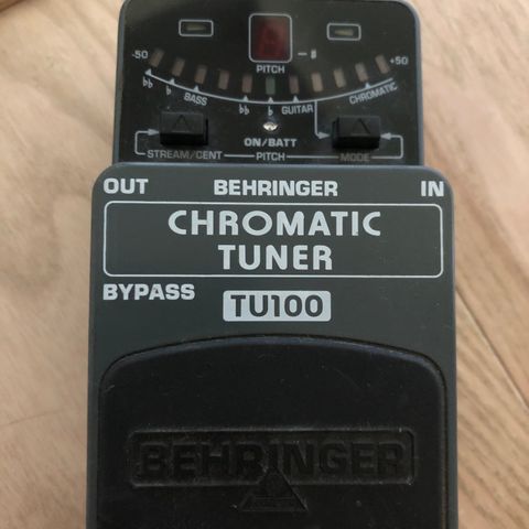 Gitar/bass tuner