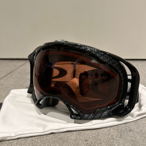 Oakley Splice Snow Googles True Carbon fiber / VR28