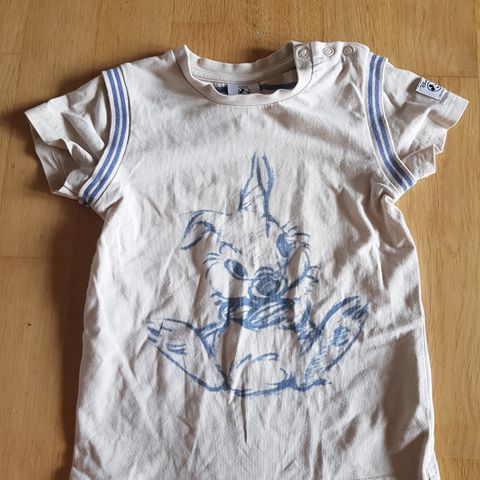 T-shirt Disney 86 litt tykkere stoff, stretchy