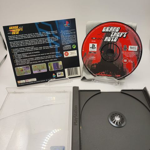 PS1 - Orginale GTA / Grand Theft Auto ( GTA 1)! Se bilder