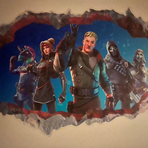 Fortnite wallsticker