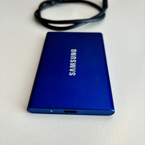 Samsung T7 ekstern SSD 1TB harddisk