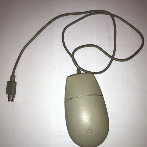 Apple Desktop Bus Mouse II. For Macintosh SE SE30 med flere