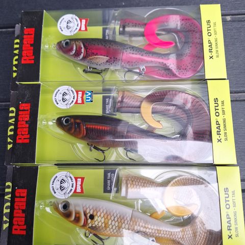 3 stk Rapala Otus 25 cm