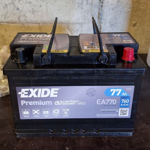 Exide EA770 77ah