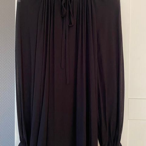 Sort bluse / topp Str XL