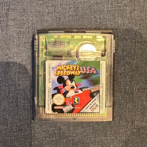 Mickey's speedway USA Gameboyspill