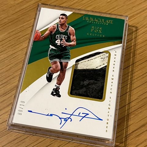 Rick Fox Immaculate Sneaker Swatch Signatures