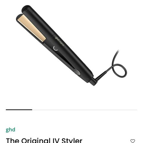 GHD profesjonell styler IV