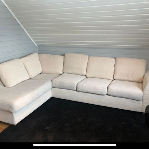 Sjeselong sofa