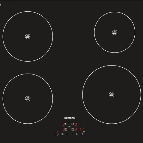Siemens rammeløs induksjonsplatetopp - 60cm