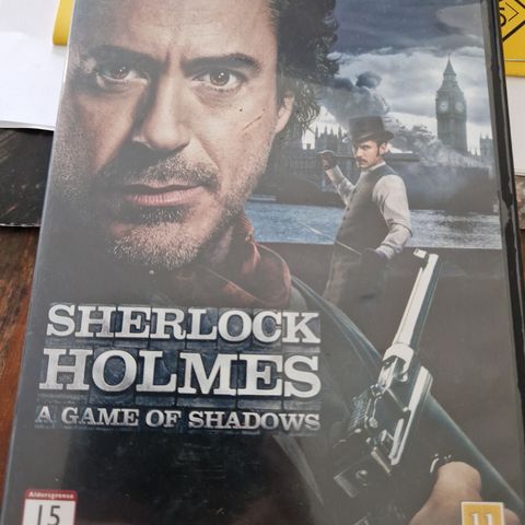 Kr 5 DVD SHERLOCK HOLMES 2012