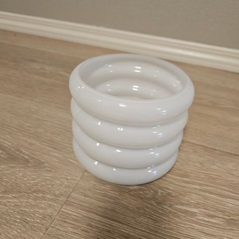 Hvit vase