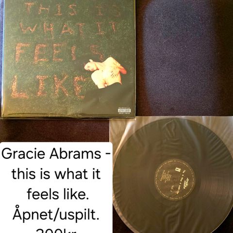 Gracie Abrams vinylplater