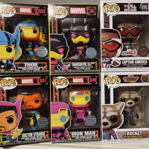 Marvel Funko Pops!