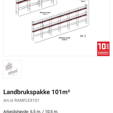 101kvm stillas