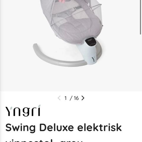 Yngri elektrisk vippestol