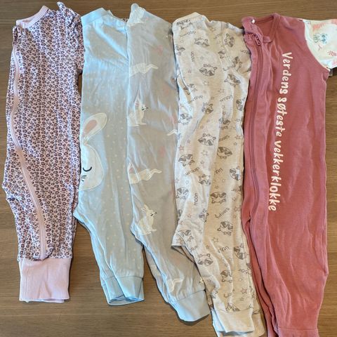 5 stk pyjamas / pyjamaspakke