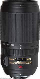 Nikkor 70-300mm f/4.5-5.6G ED IF AF-S VR