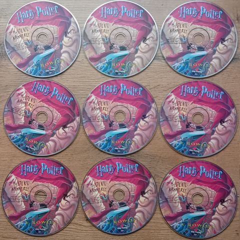 Harry Potter, samling 9 DVD