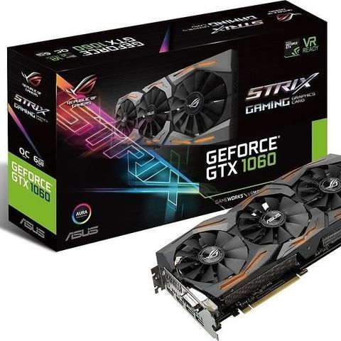 ASUS Geforce GTX 1060 6Gb - ROG Strix OC