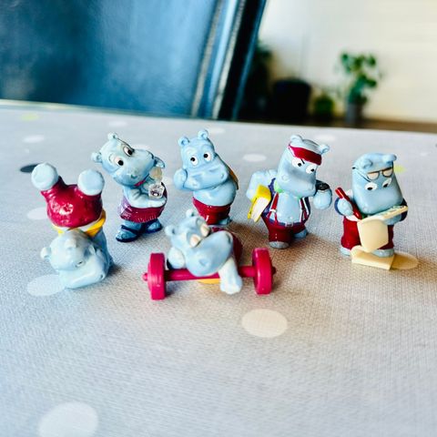 Kinder figurer, Happy Hippos at the Gym, fra 90-tallet