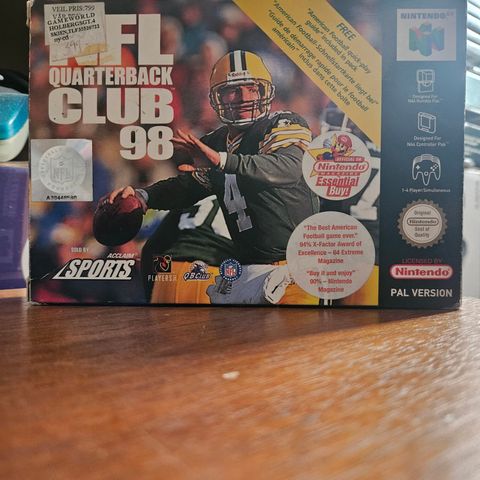 NFL Quarterback Club 98 N64