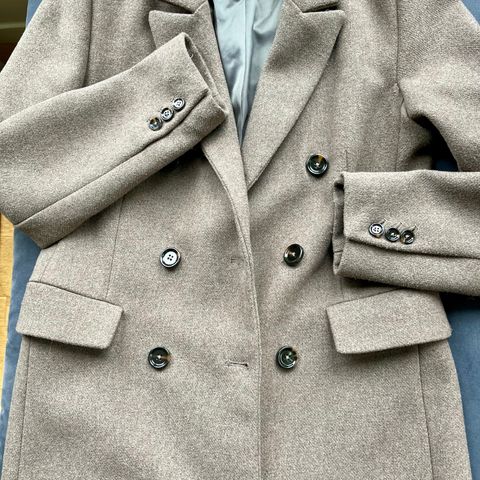 Mango wool blend coat