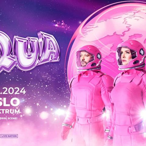 2 billetter til Aqua i Oslo Spektrum 02.11