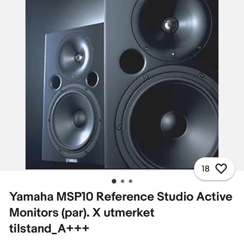 Yamaha msp10