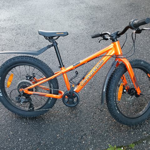 Cannondale Cujo 20" ramme, 20x2,6" hjul, 7 gir, 5 - 8 år