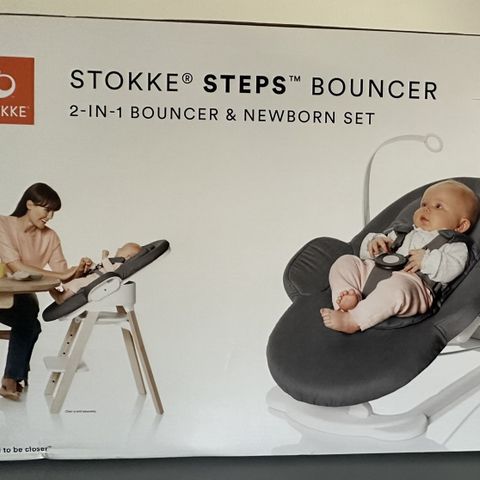 Stokke Steps vippestol 2in1 (bouncer & newborn set)