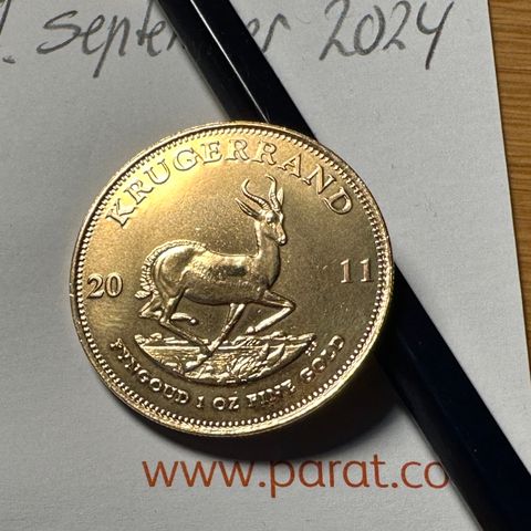 Gullmynt Krugerrand 1 OZ 2011