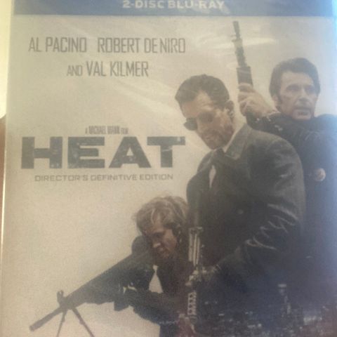 Heat (Uåpnet i plast) Blu ray