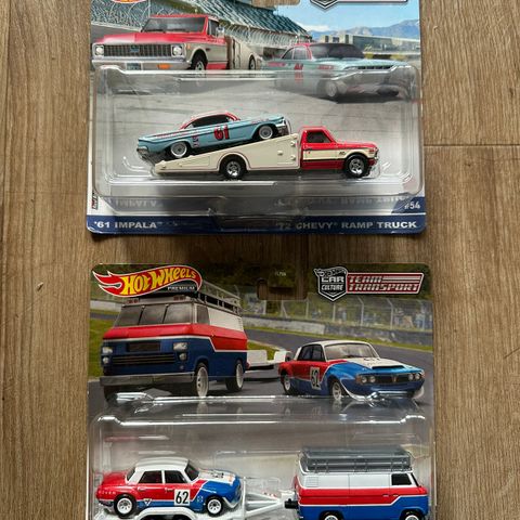 Hot Wheels - lekebiler TEAM TRANSPORT