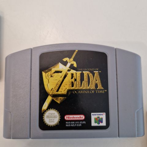 Zelda Ocarina Of Time N64