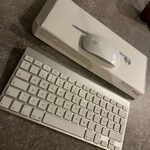 Apple mus og keyboard