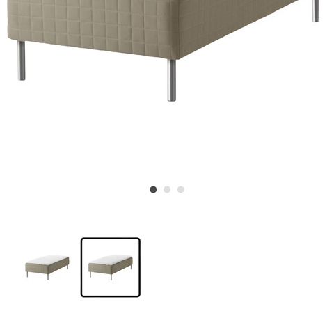 IKEA Skårer rammemadrass