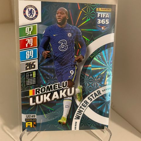 Romelu Lukaku - Panini Fifa 365 2021/22 Winter Star fotballkort