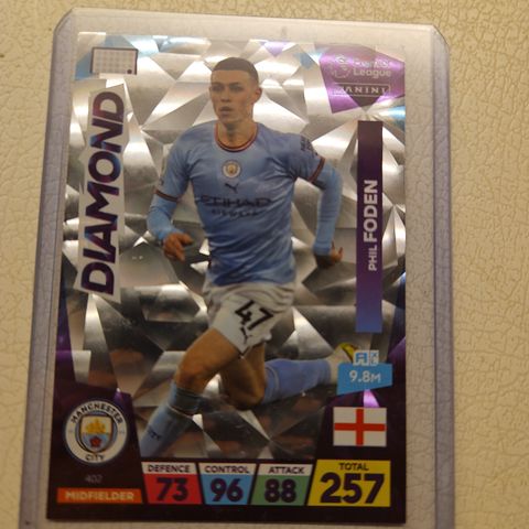 Panini Phil Foden kort