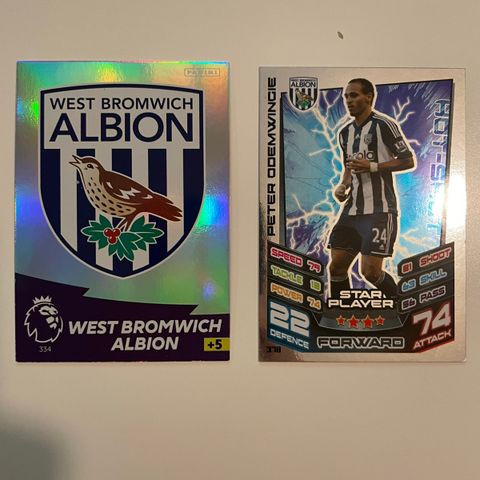 West Bromwich fotballkort