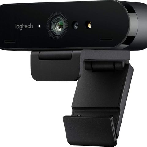 Logitech BRIO webkamera med 4K Ultra HD-video og HDR